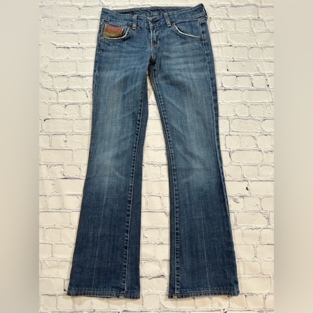 CITIZENS OF HUMANITY FLARE JEANS WITH POCKET DETAIL - Size 26